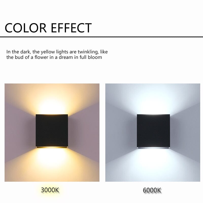 Arnold Cube vnitřní a venkovní nástěnné lampy