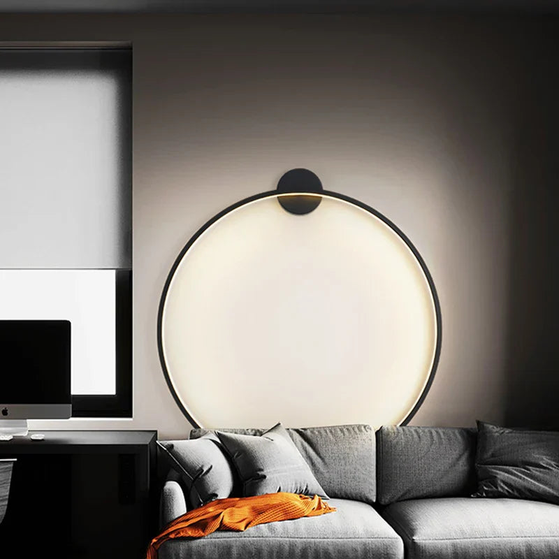 Mond LED Wandleuchte – Moderne Wandleuchte für Schlafzimmer, Wohnzimmer und Flur