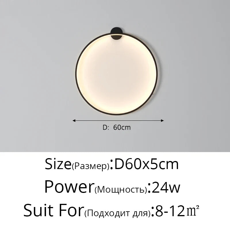 Mond LED Wandleuchte – Moderne Wandleuchte für Schlafzimmer, Wohnzimmer und Flur