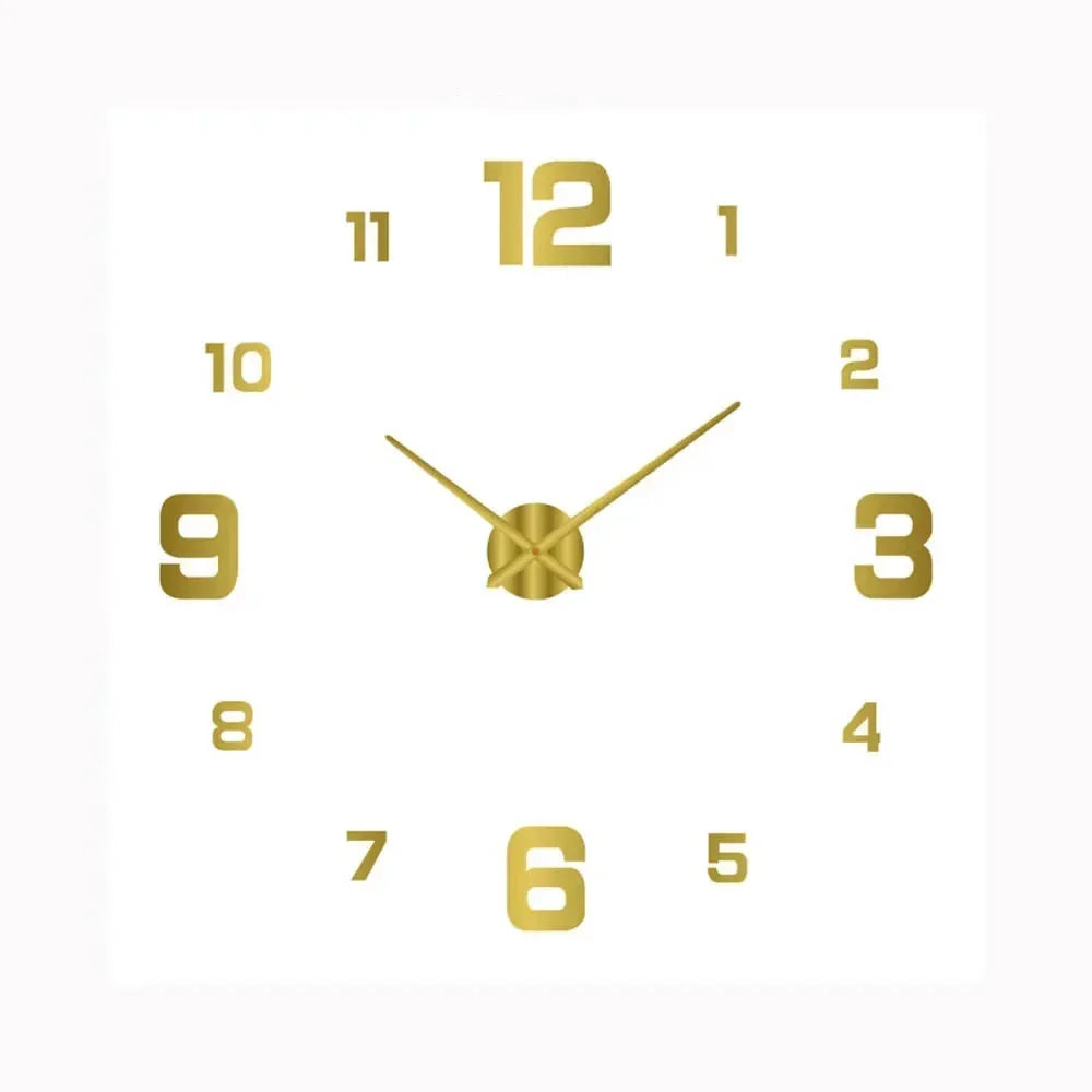 SilentTime – Horloge murale numérique style classique