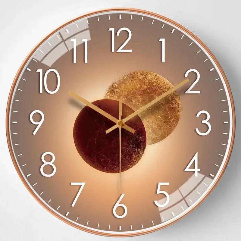 SilentTime – Horloge murale numérique style classique