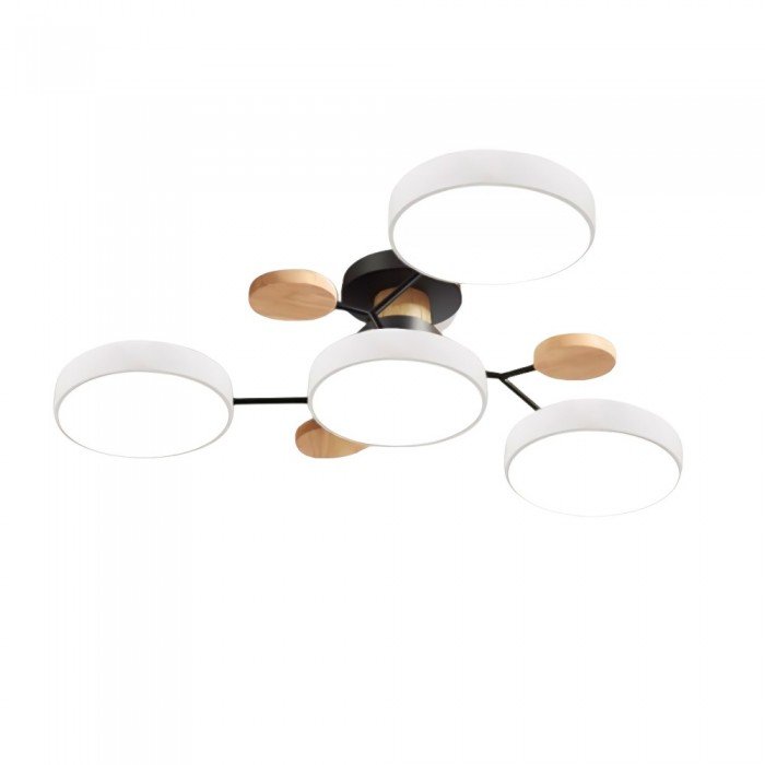 Plafonnier scandinave à design ramifié, élégant et durable avec technologie LED