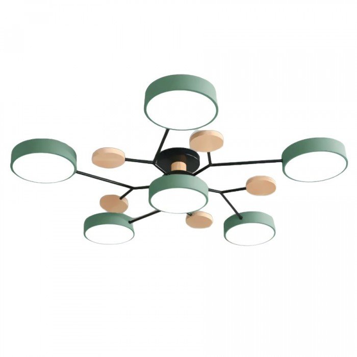Plafonnier scandinave à design ramifié, élégant et durable avec technologie LED