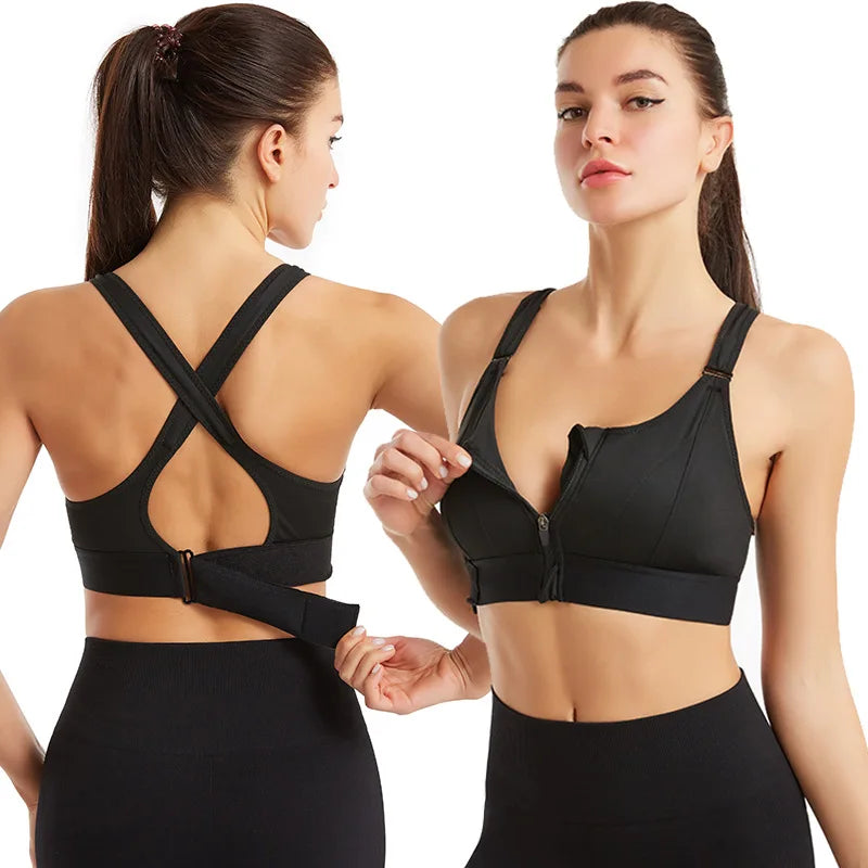 Audrey｜Soutien-gorge de sport confortable et de maintien