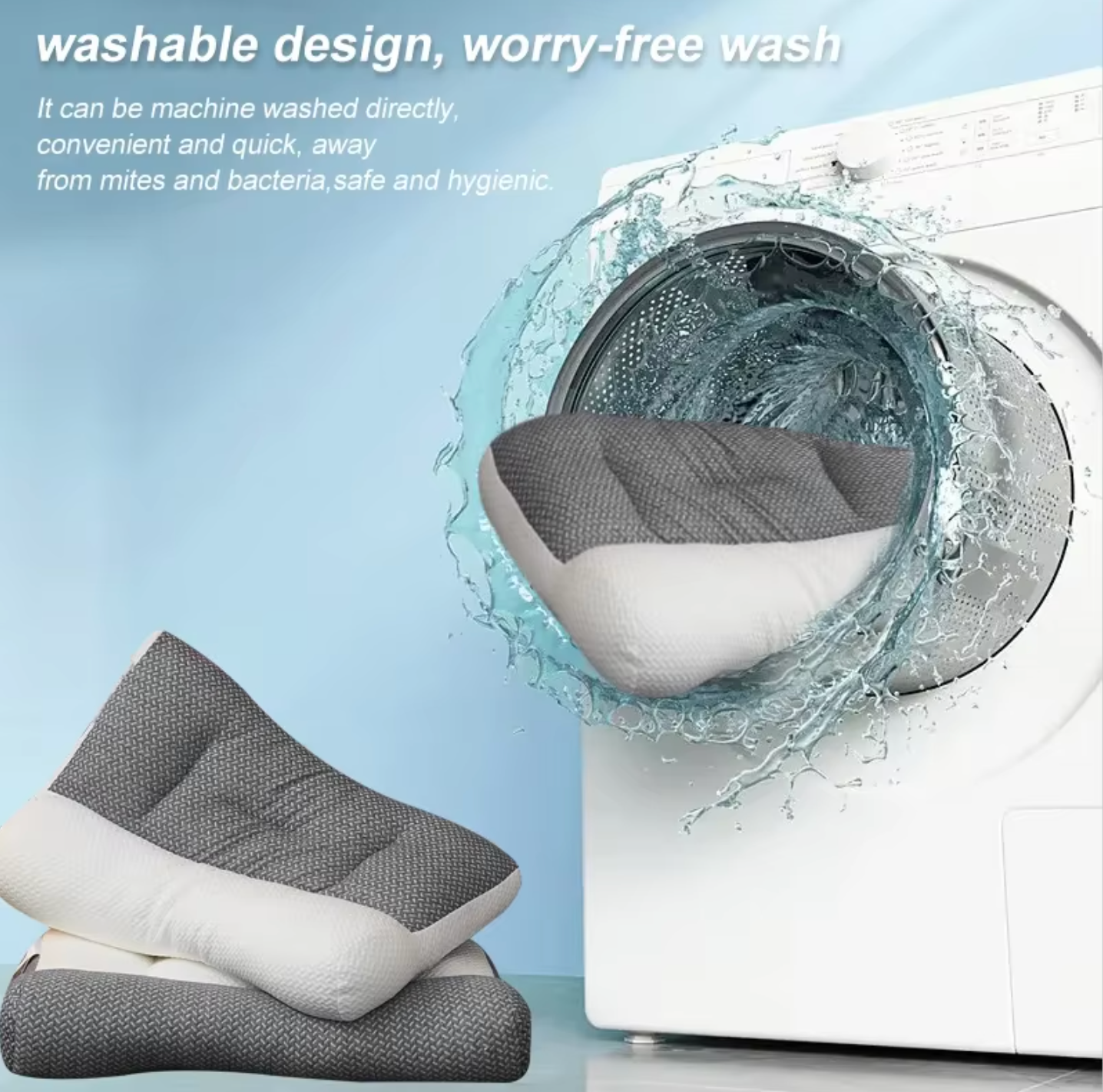 Sleep enjoyment | Ergonomic neck support pillow for maximum comfort