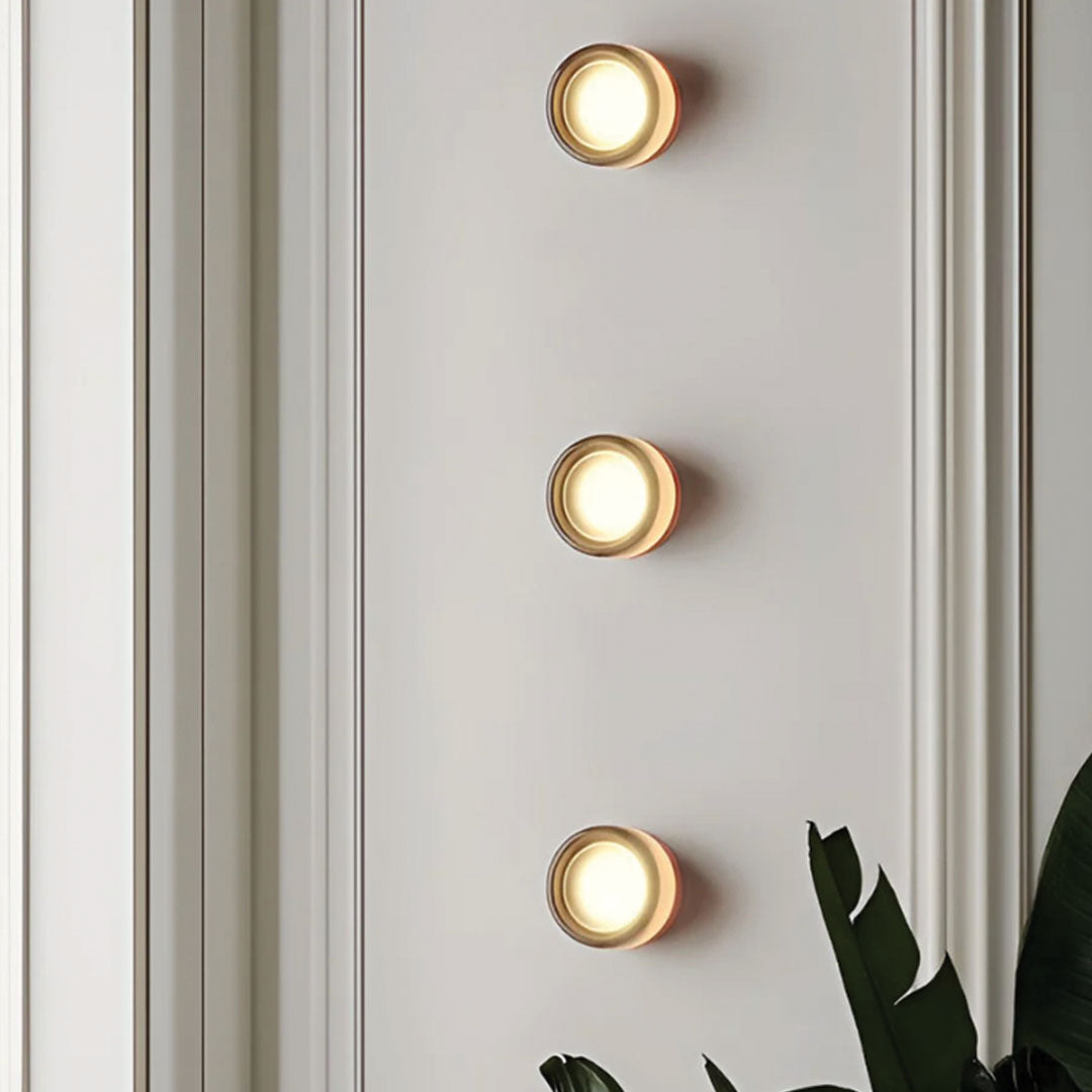LumièreLux - Stylová nástěnná lampa Dimple pro moderní interiér