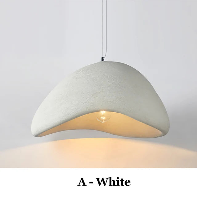 Moderne Noordse Wabi-Sabi LED Hanglamp – Verstelbare Keuken Hanglamp voor Eetkamer en Woonkamer