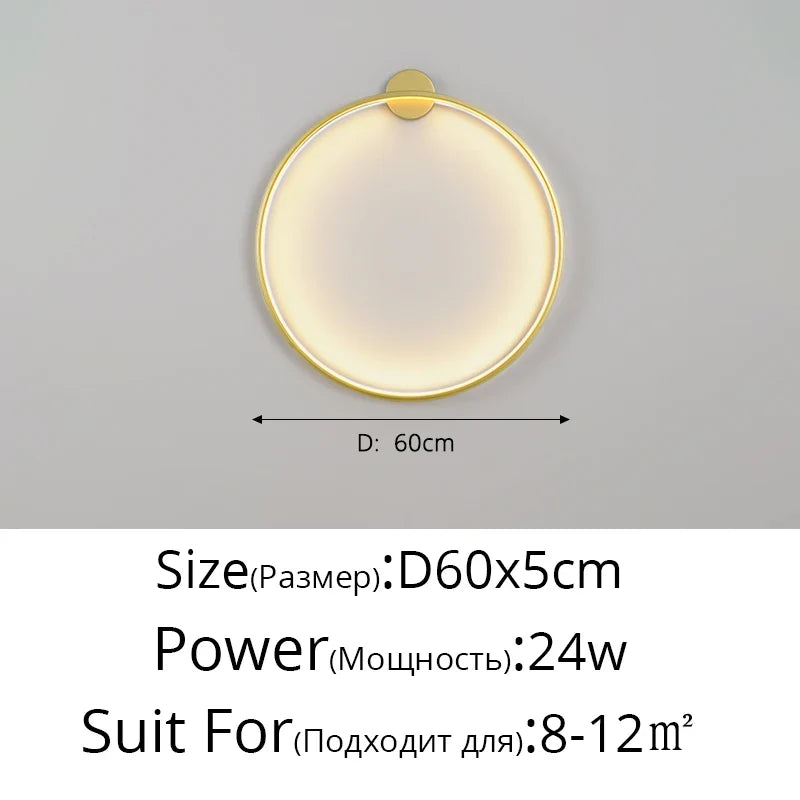 Mond LED Wandleuchte – Moderne Wandleuchte für Schlafzimmer, Wohnzimmer und Flur