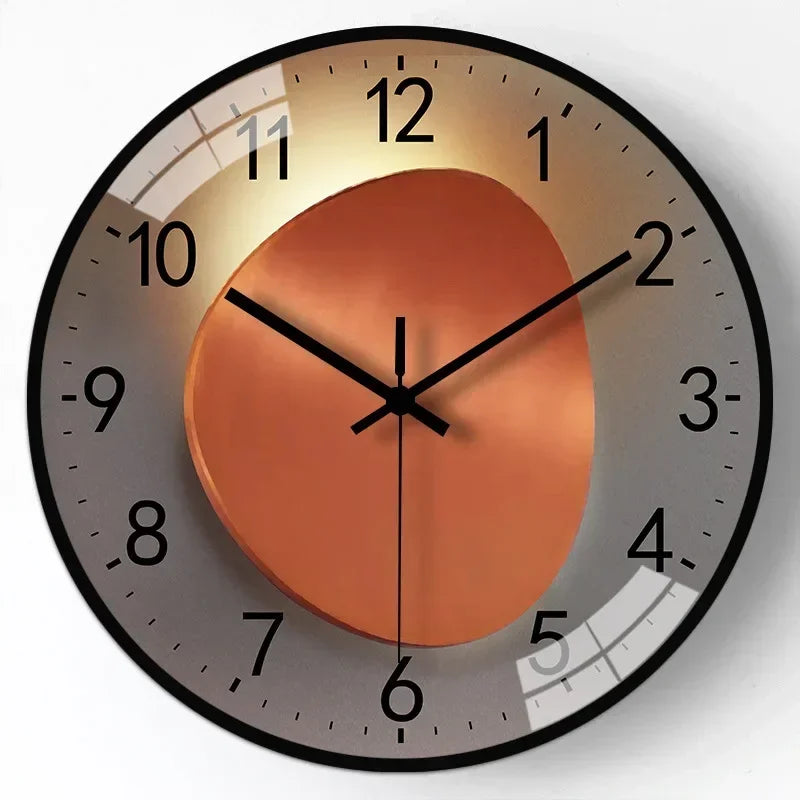 SilentTime – Horloge murale numérique style classique