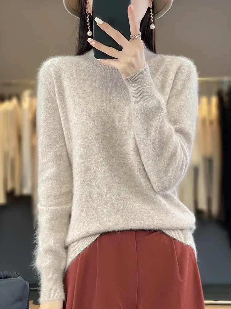Kirstin: 100% Cashmere Women's Sweater
