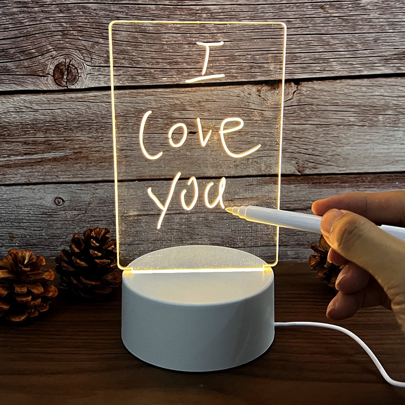Tableau lumineux GlowWrite pour messages