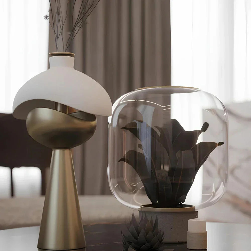Lampe de table LED GlowHaven – Moderne, à commande tactile et rechargeable