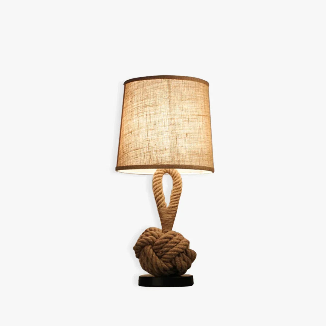 Vintage Twine Desk Lamp