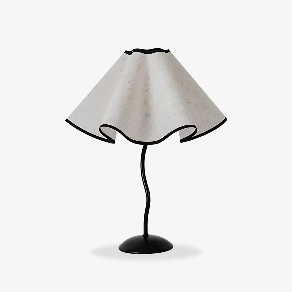 Vågig Bordslampa