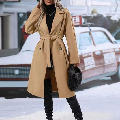 Trench-Coat  Élégant – L’Intemporel du Style Féminin