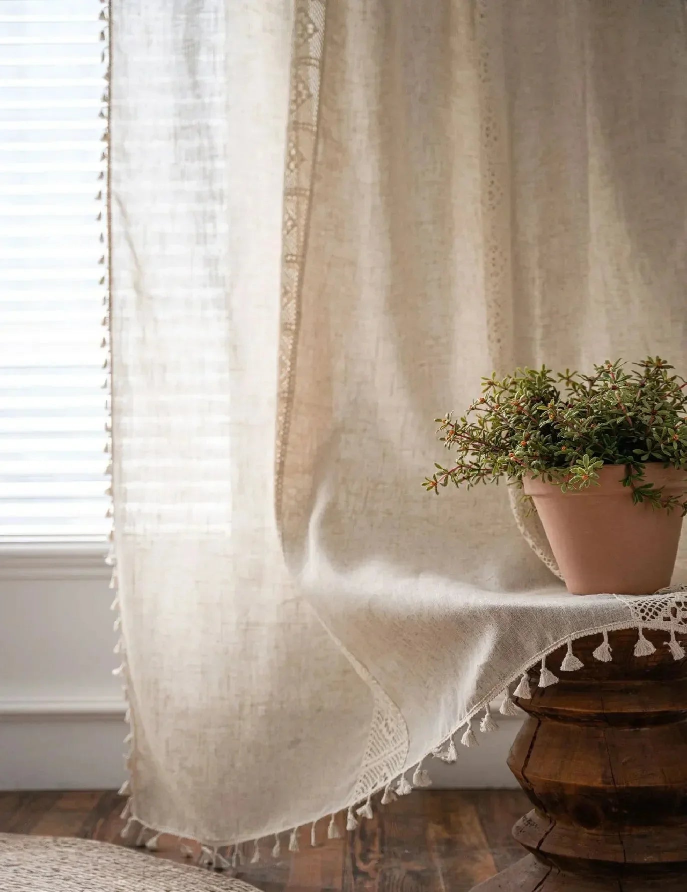 BOHO BREEZE | RIDEAU MINIMALISTE