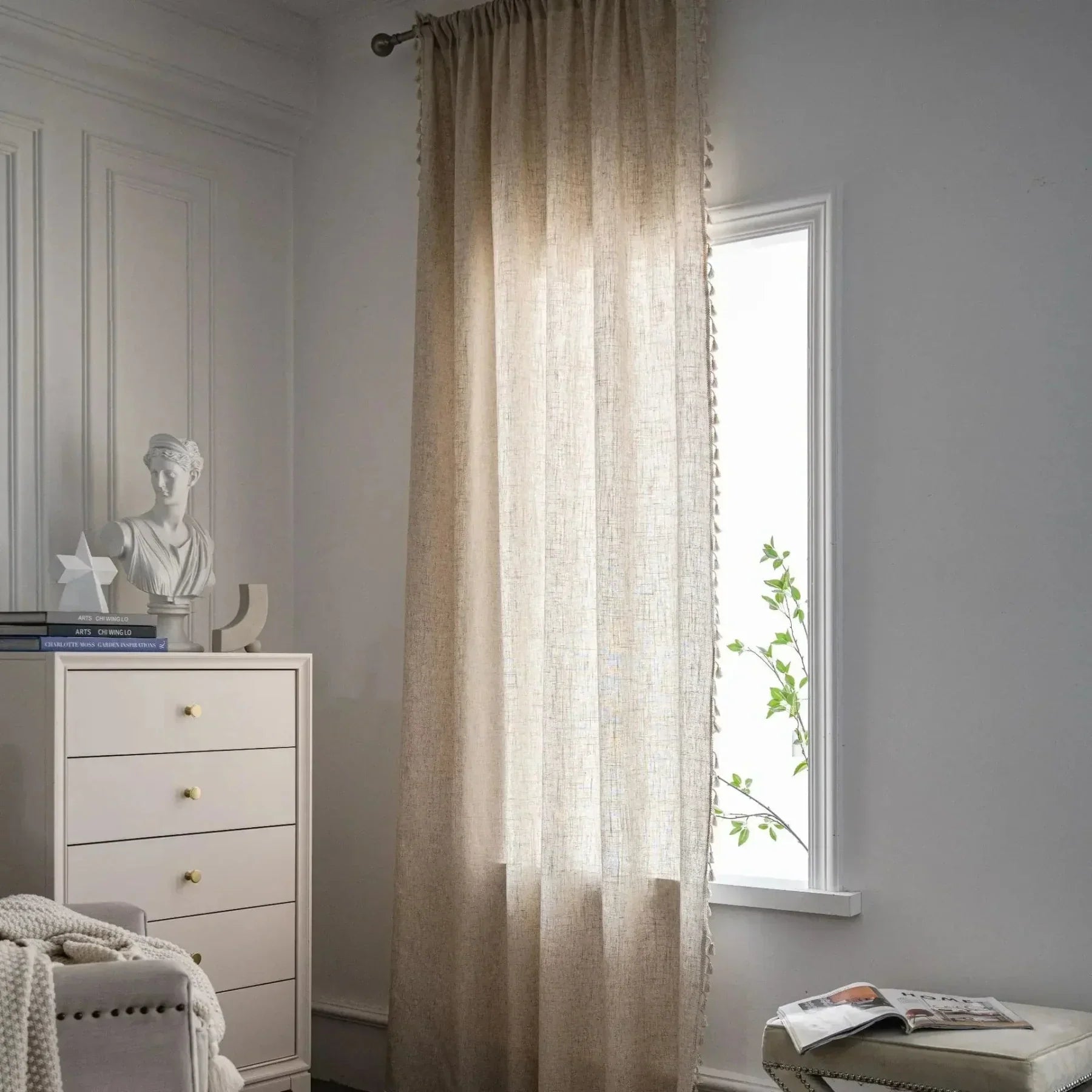 BOHO BREEZE | RIDEAU MINIMALISTE