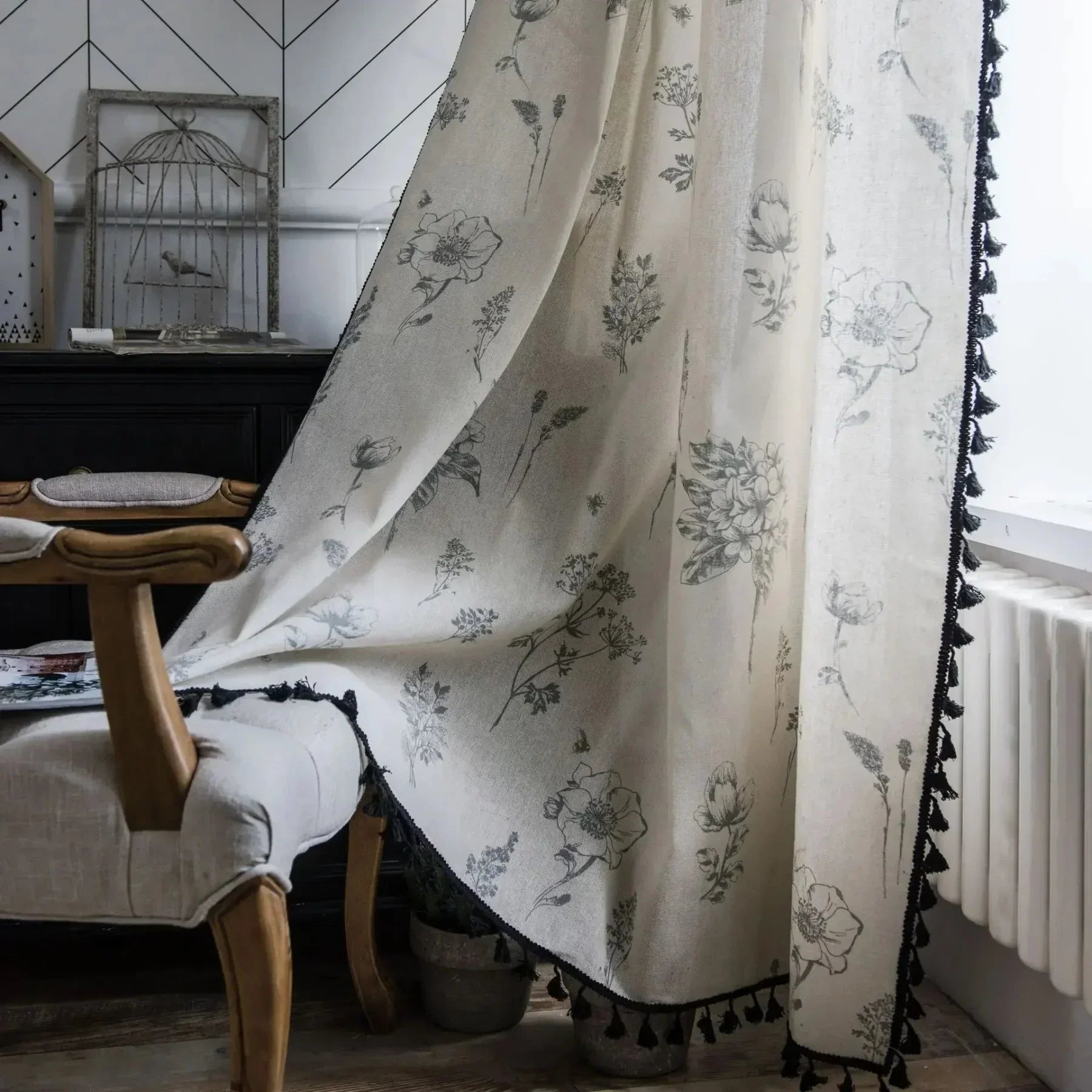 BOHO BREEZE | RIDEAU MINIMALISTE