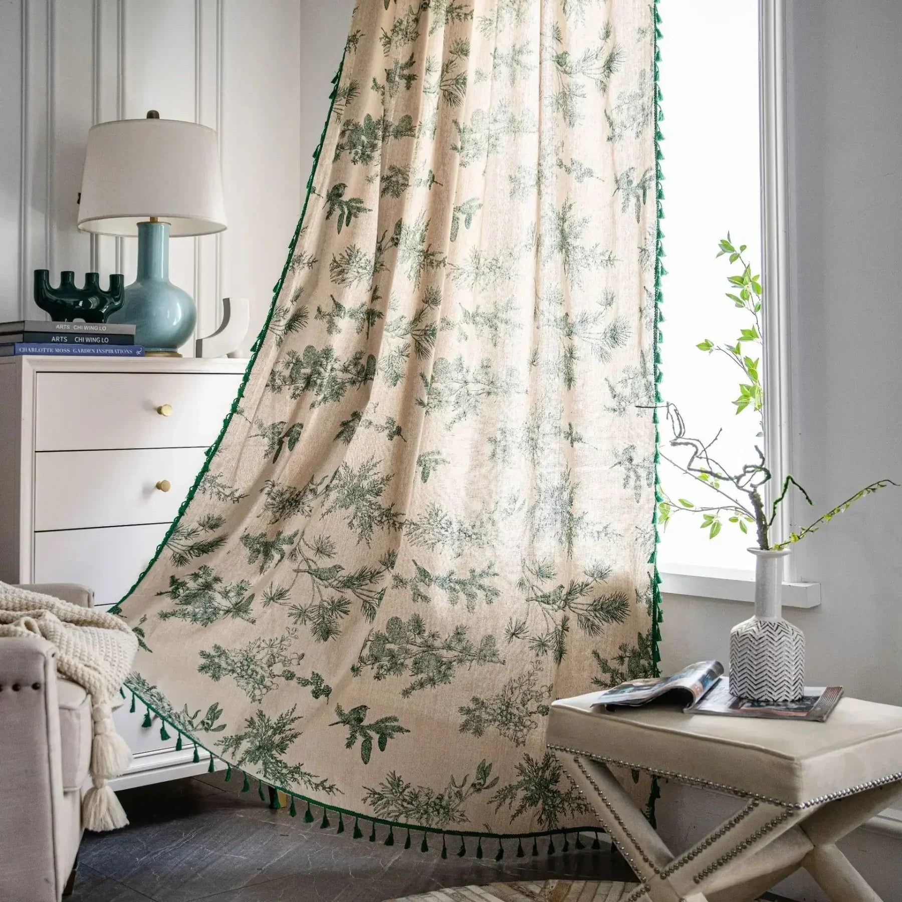 BOHO BREEZE | RIDEAU MINIMALISTE