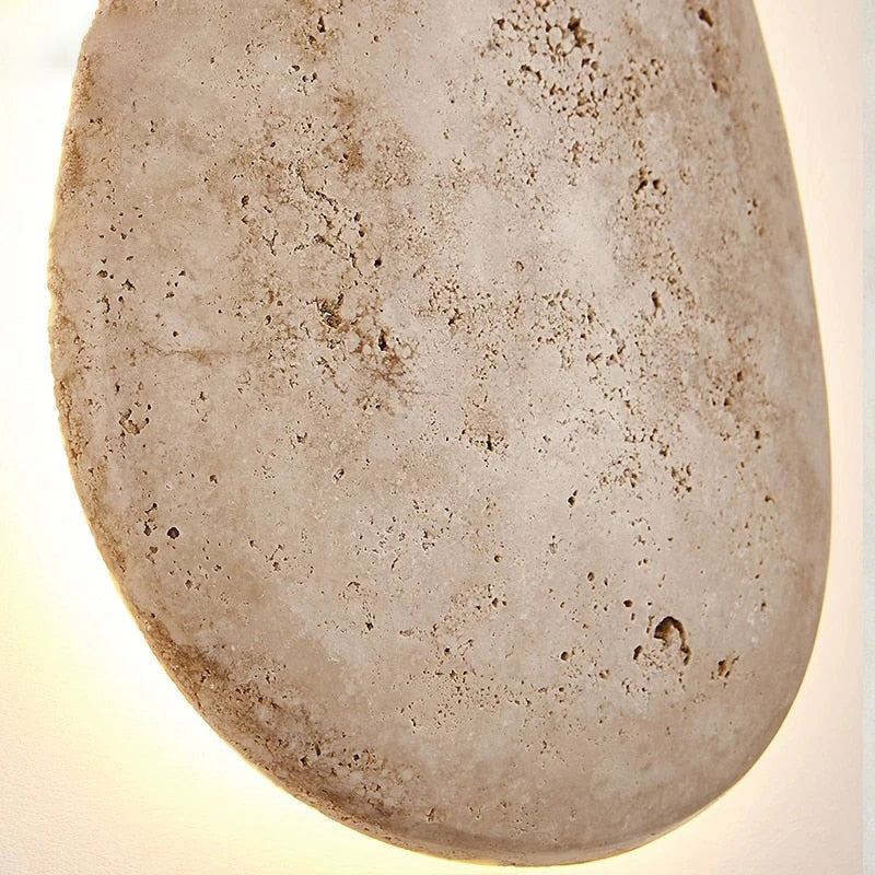 Beatrice schwebende Steinwandlampe