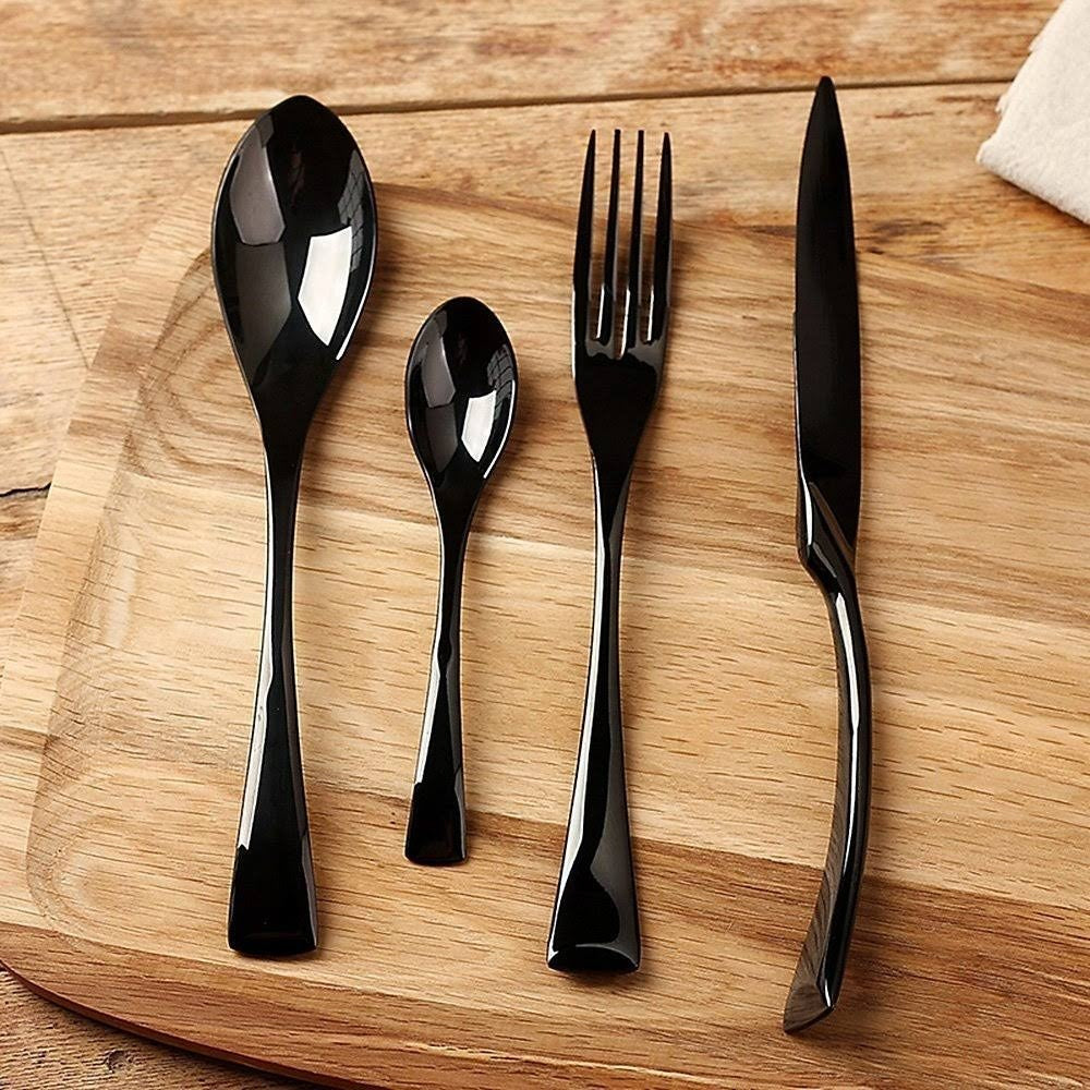 Jet Black Bestickset