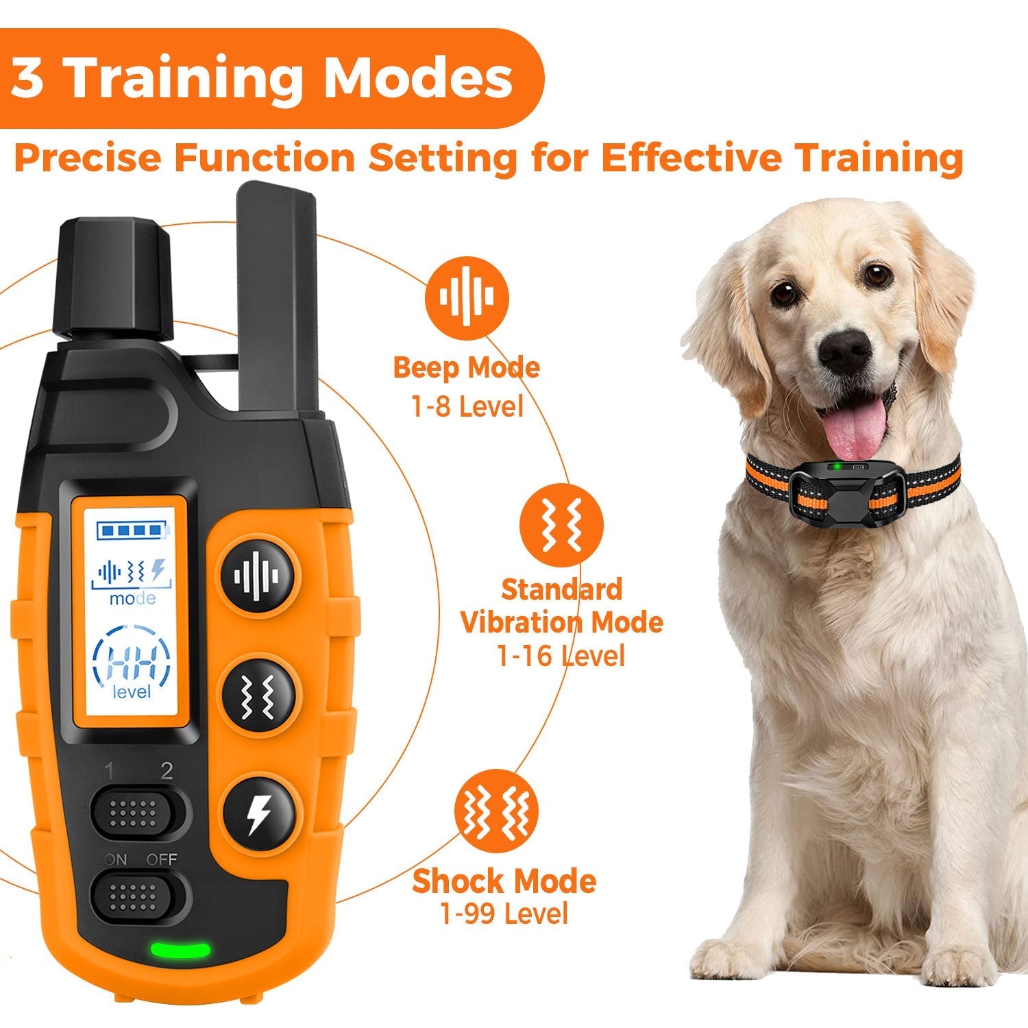 3300Ft Elektronisches Hundetrainingshalsband