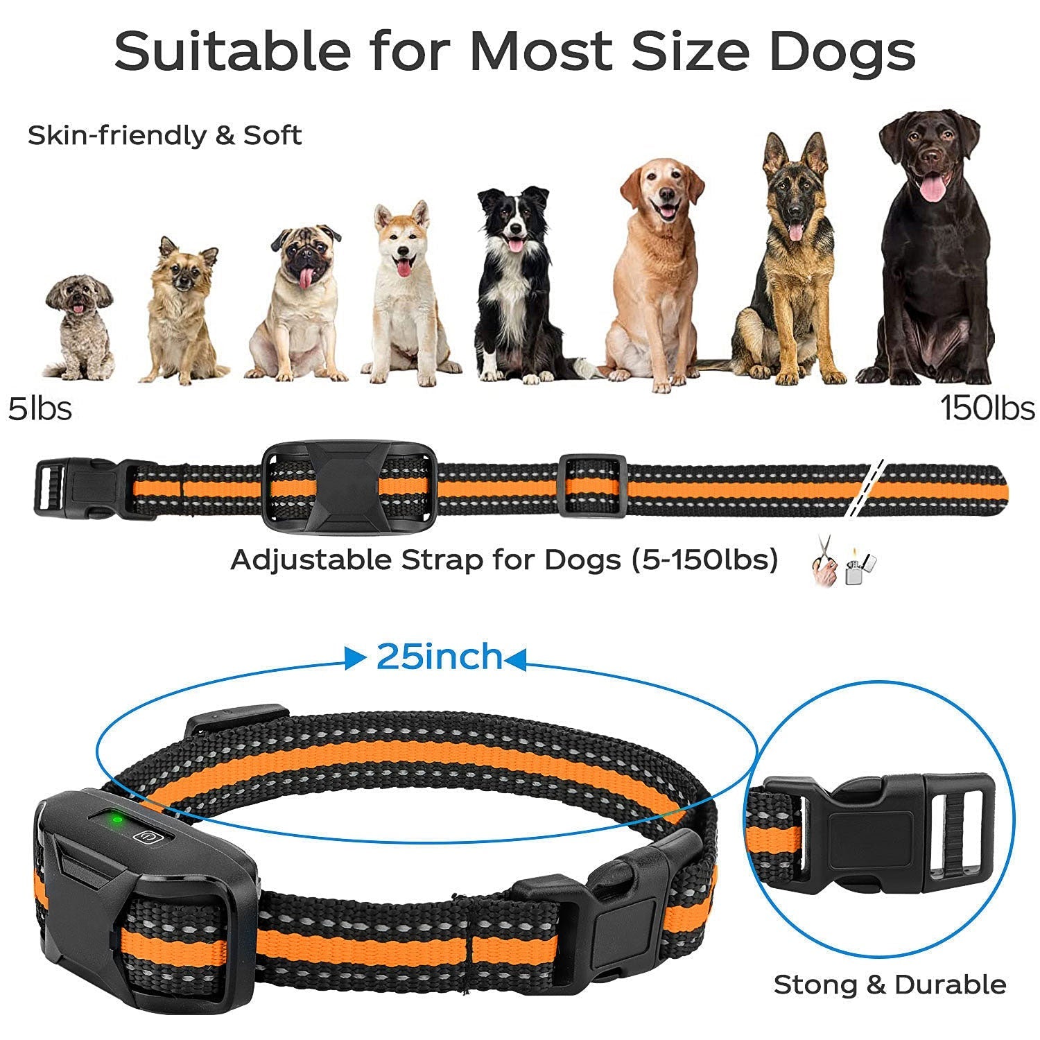 3300Ft Elektronisches Hundetrainingshalsband