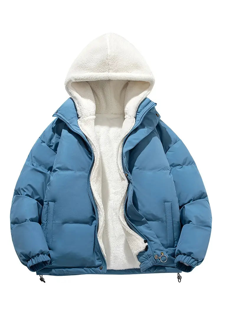 Eagle - Veste d'hiver à capuche en polaire douillette