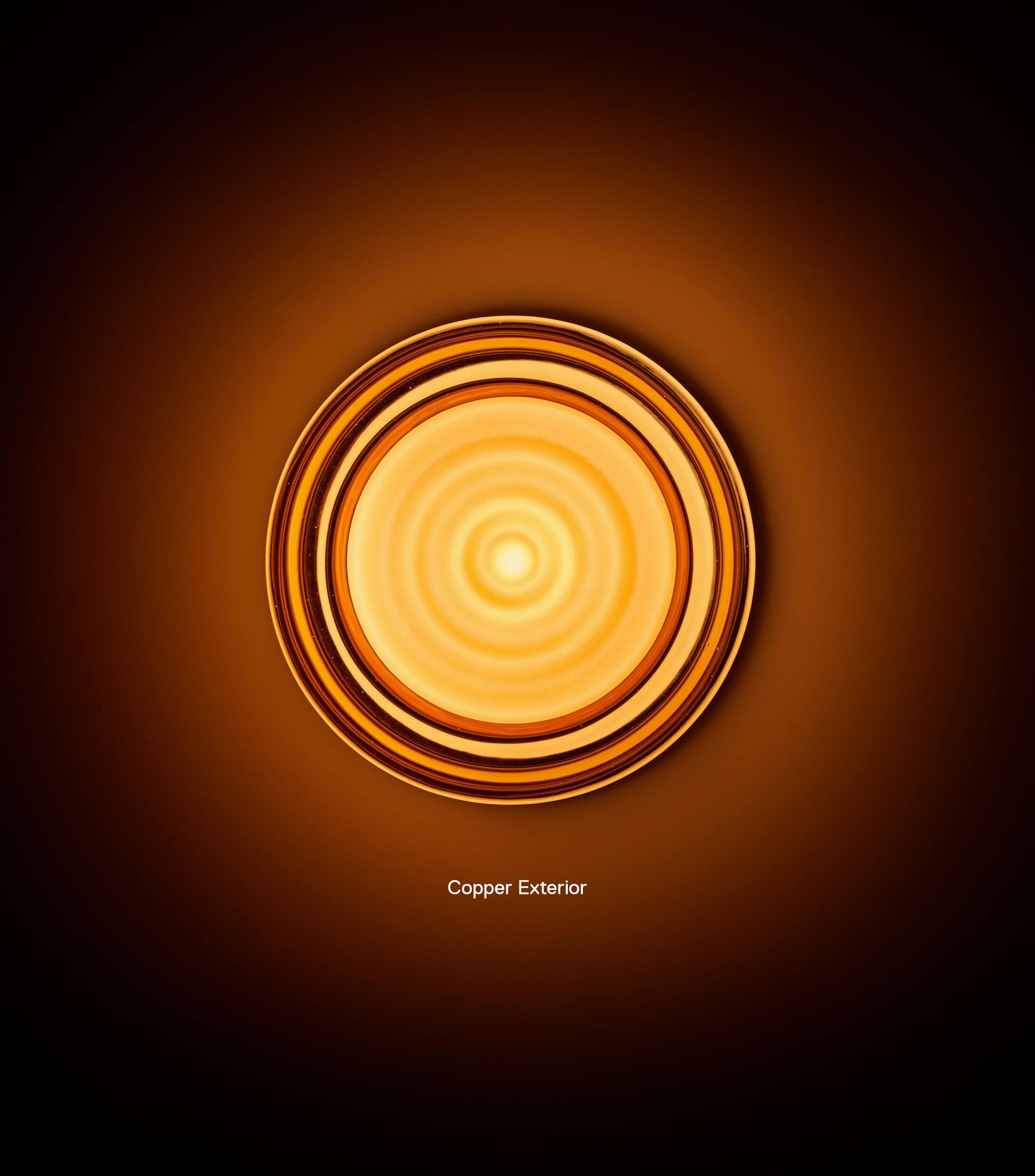 TML Ripple Modern Wall Sconce – IP65 Rated, Tempered Glass Shade, Indoor Wall Light with Touch Switch (E14 Bulb Included)