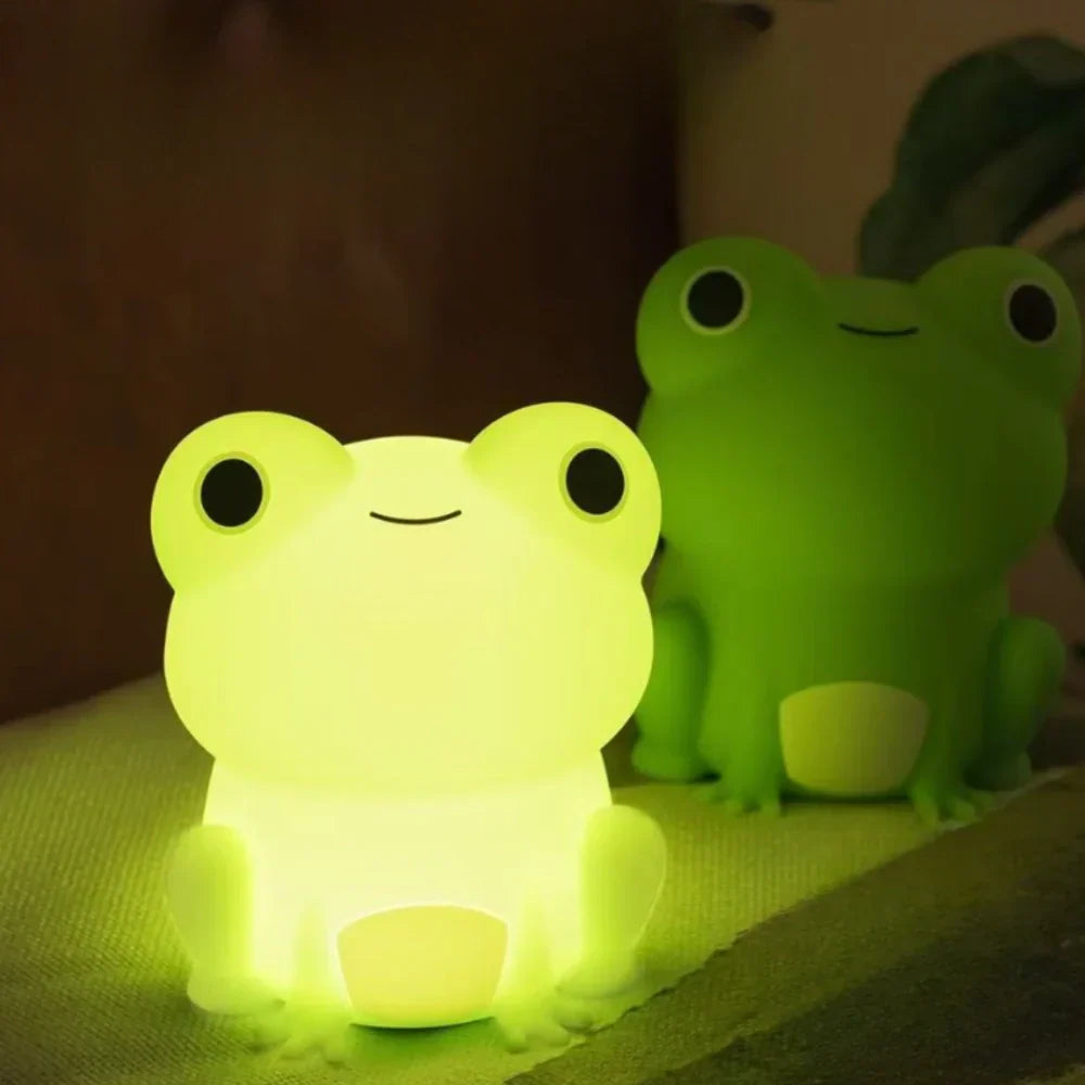 Veilleuse GlowBuddy Squishy – Lampe de nuit LED adorable