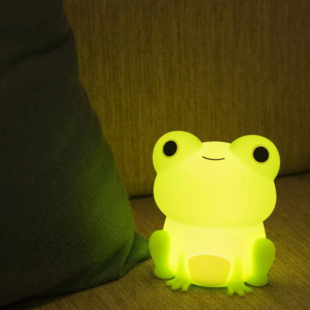 Veilleuse GlowBuddy Squishy – Lampe de nuit LED adorable