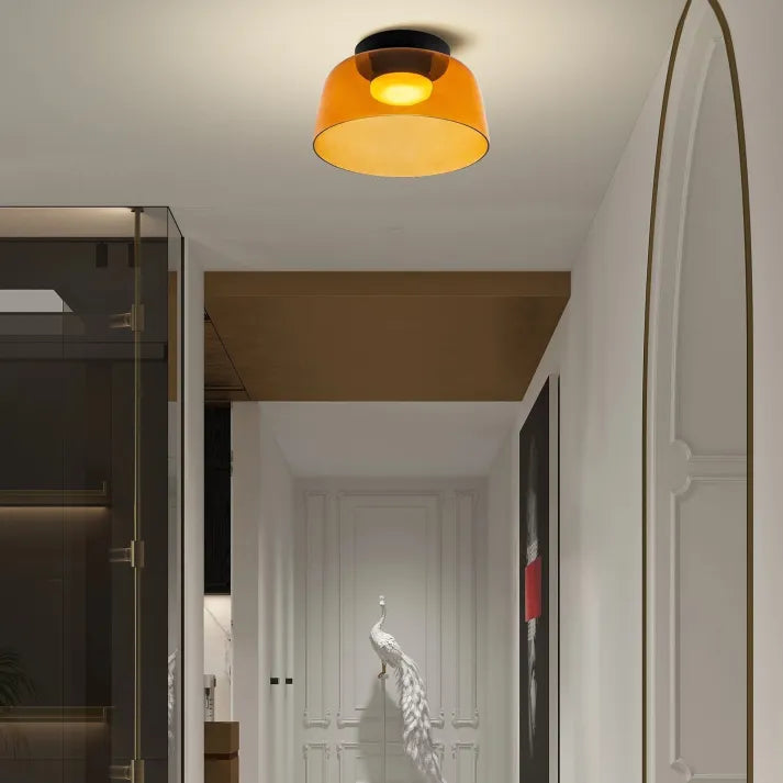 GlassLuxe – مصباح سقف من العصور الوسطى