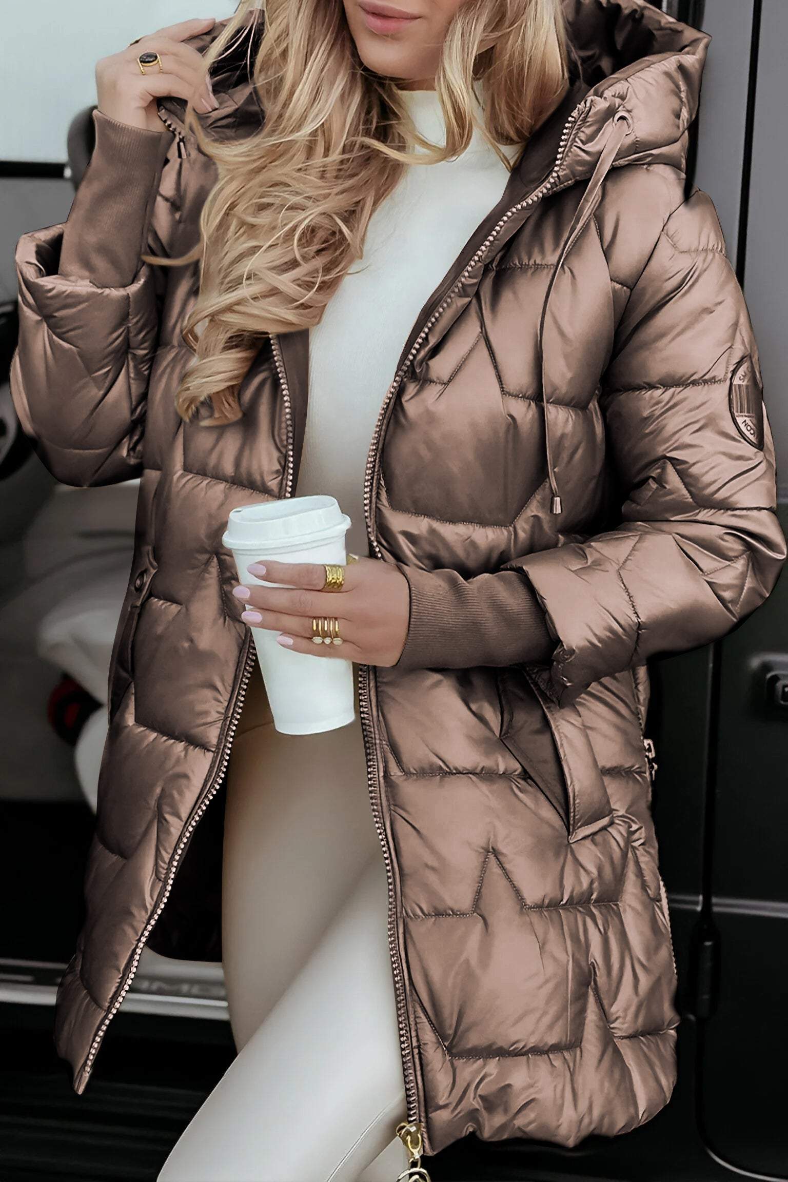 Astrid™ | Hooded Pufferjacka