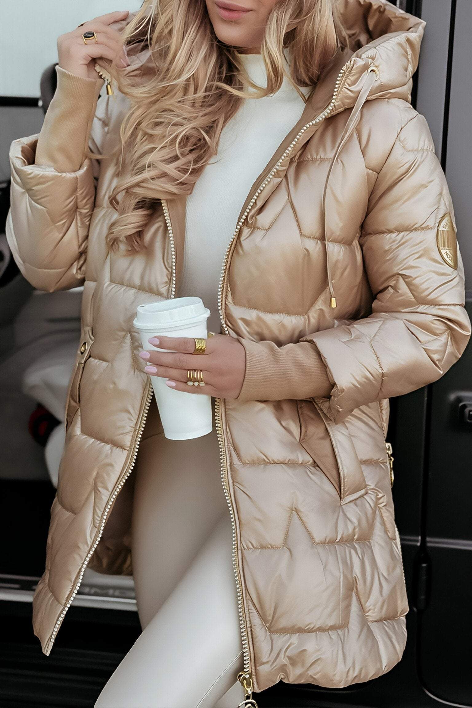 Astrid™ | Hooded Pufferjacka