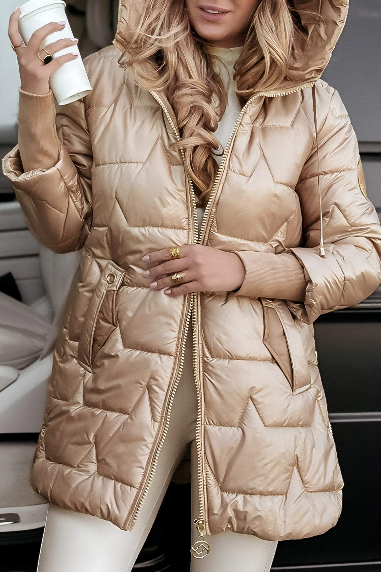 Astrid™ | Hooded Pufferjacka