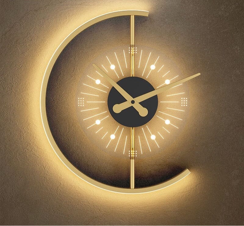 Horloge murale LED Vrimlo Unique