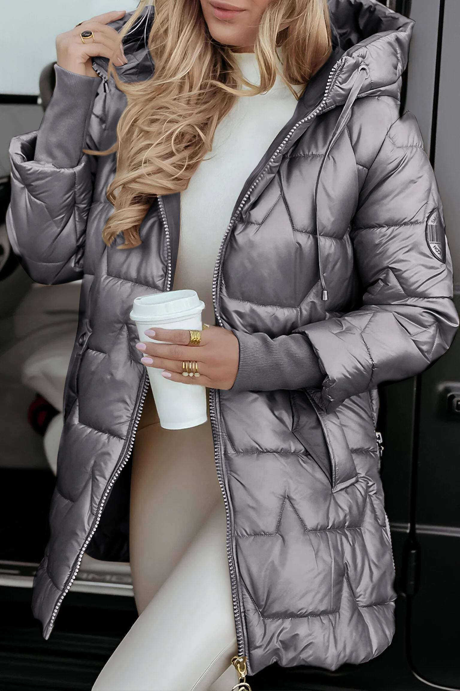 Astrid™ | Hooded Pufferjacka
