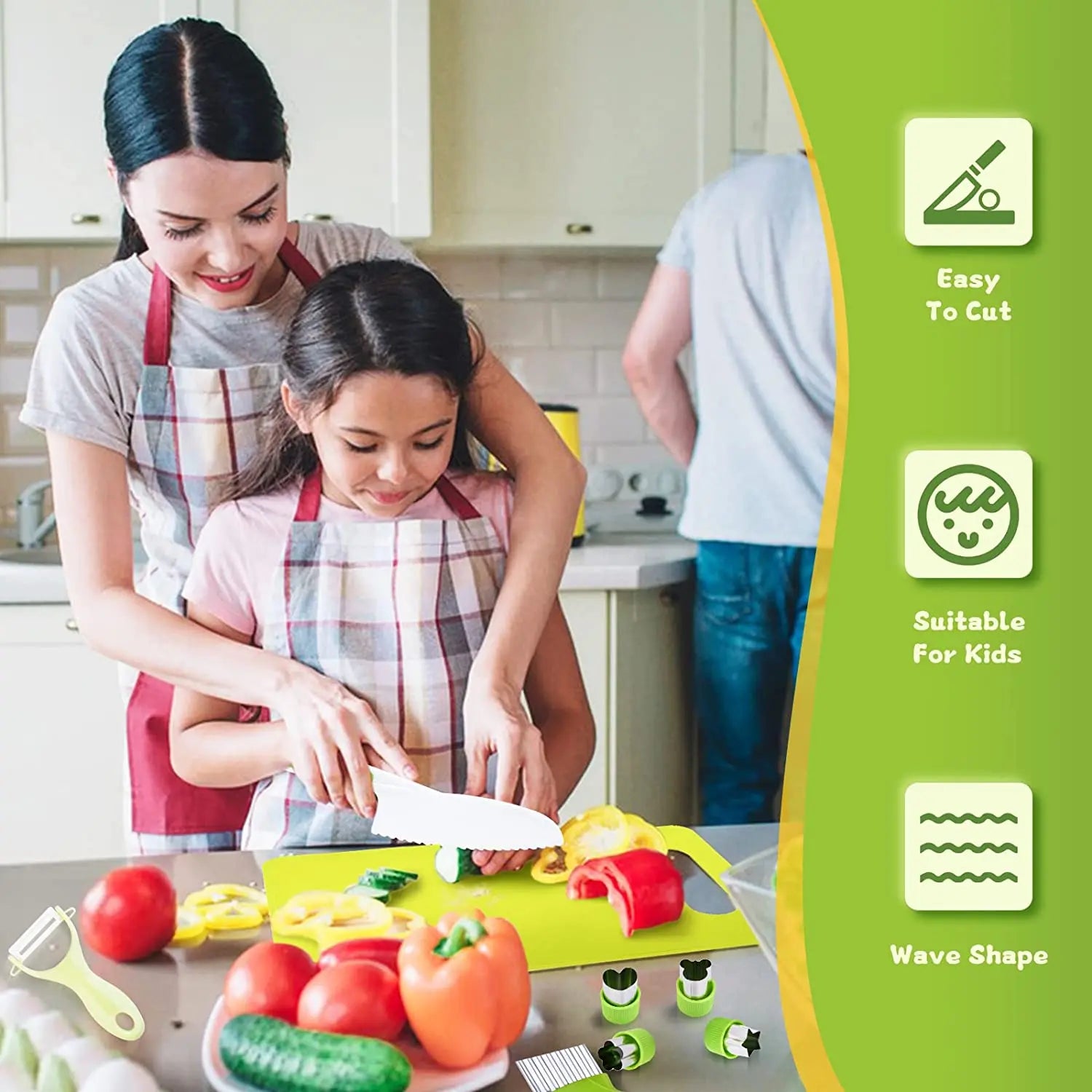 Ensemble Junior Chef™ - Découpe sécurisée - Ensemble de cuisine pour enfants