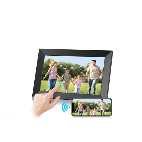 10.1-tums WiFi digital fotoram med 1080P HD pekskärm