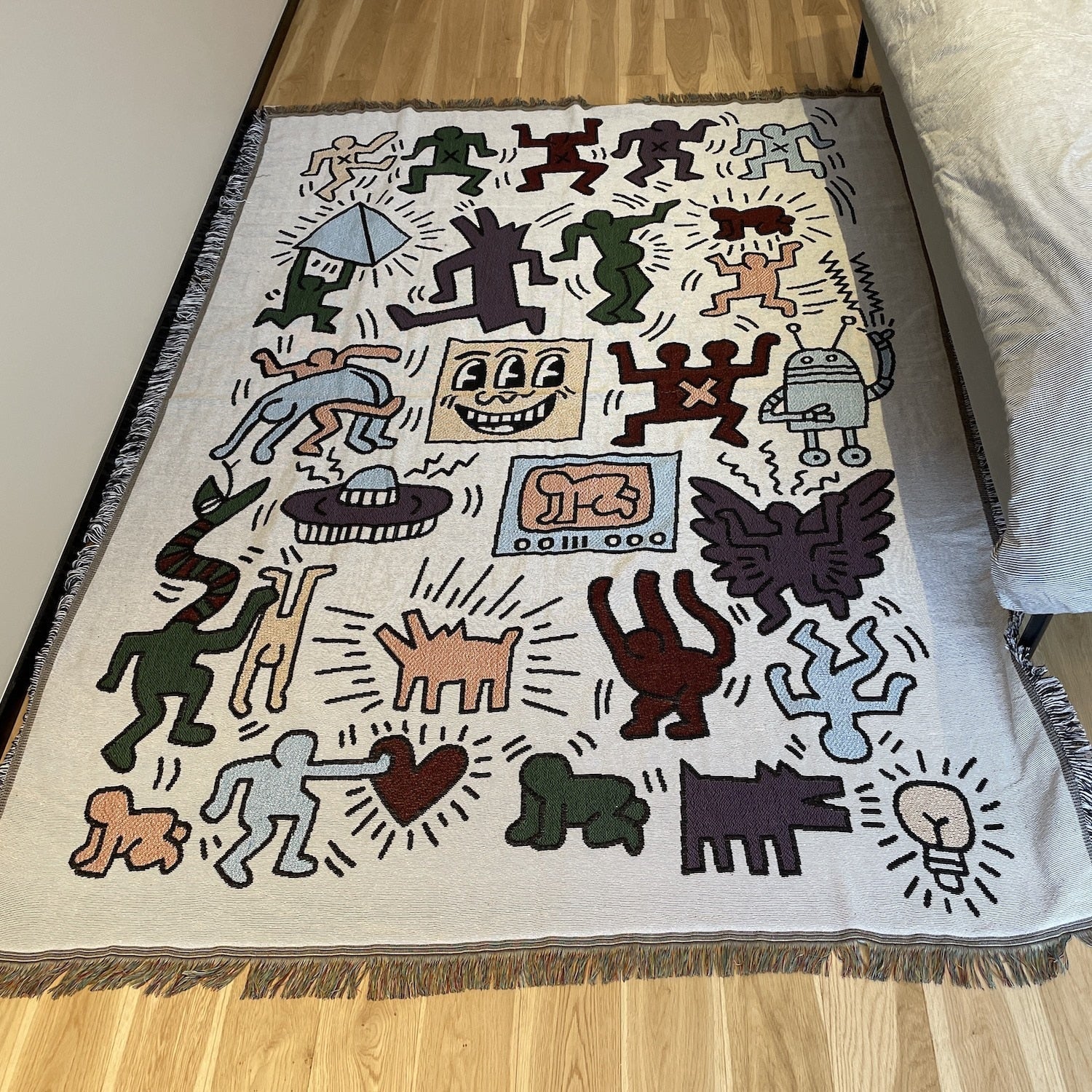 Keith Haring pusselpläd