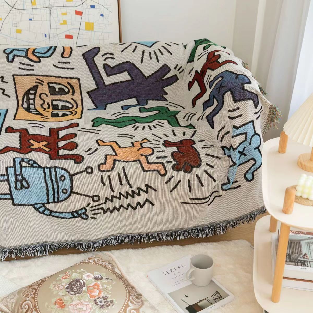 Keith Haring pusselpläd