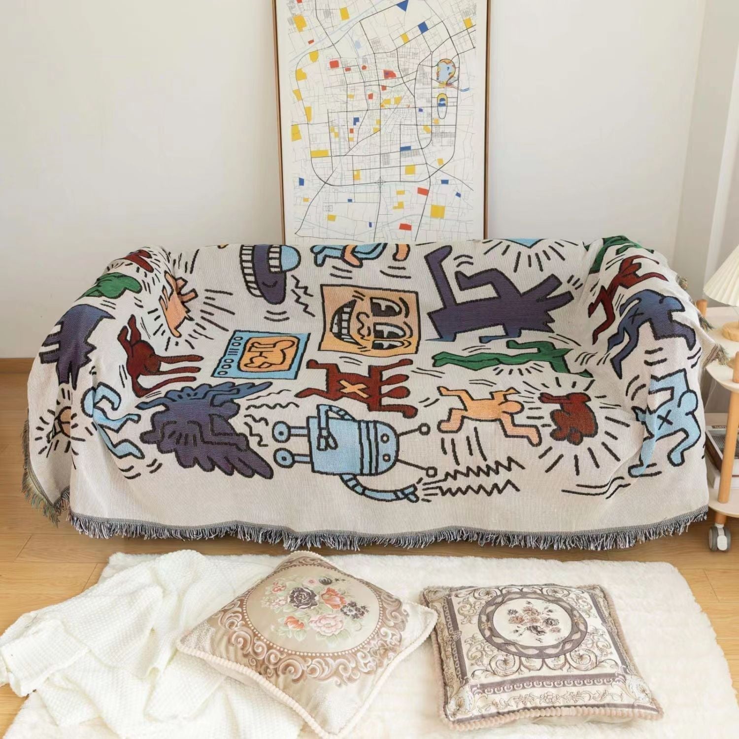 Keith Haring pusselpläd
