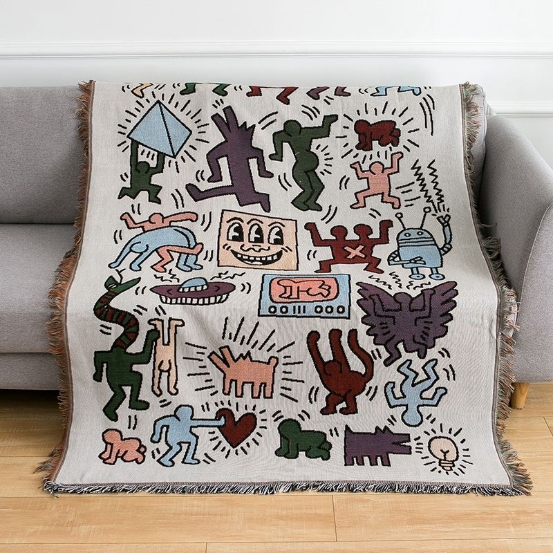 Keith Haring pusselpläd