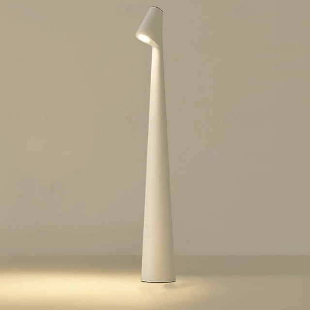 Nordische minimalistische Design-Tischlampe | Kabellos | LED | Leselampe | Esslampe