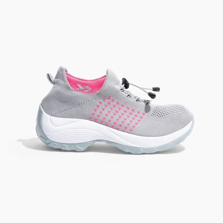 Orthopedic sneakers/shoes with elastic support