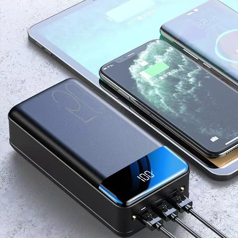 100,000mAh ultra-nagy kapacitású power bank – szupergyors töltés telefonokhoz, táblagépekhez és laptopokhoz