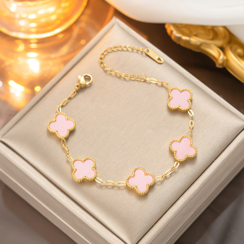 Bracelet Trèfle Porte-bonheur