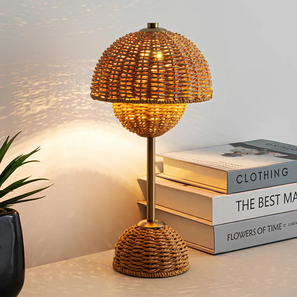 Lampe de table EcoBamboo – Éclairage durable et minimaliste pour espaces modernes