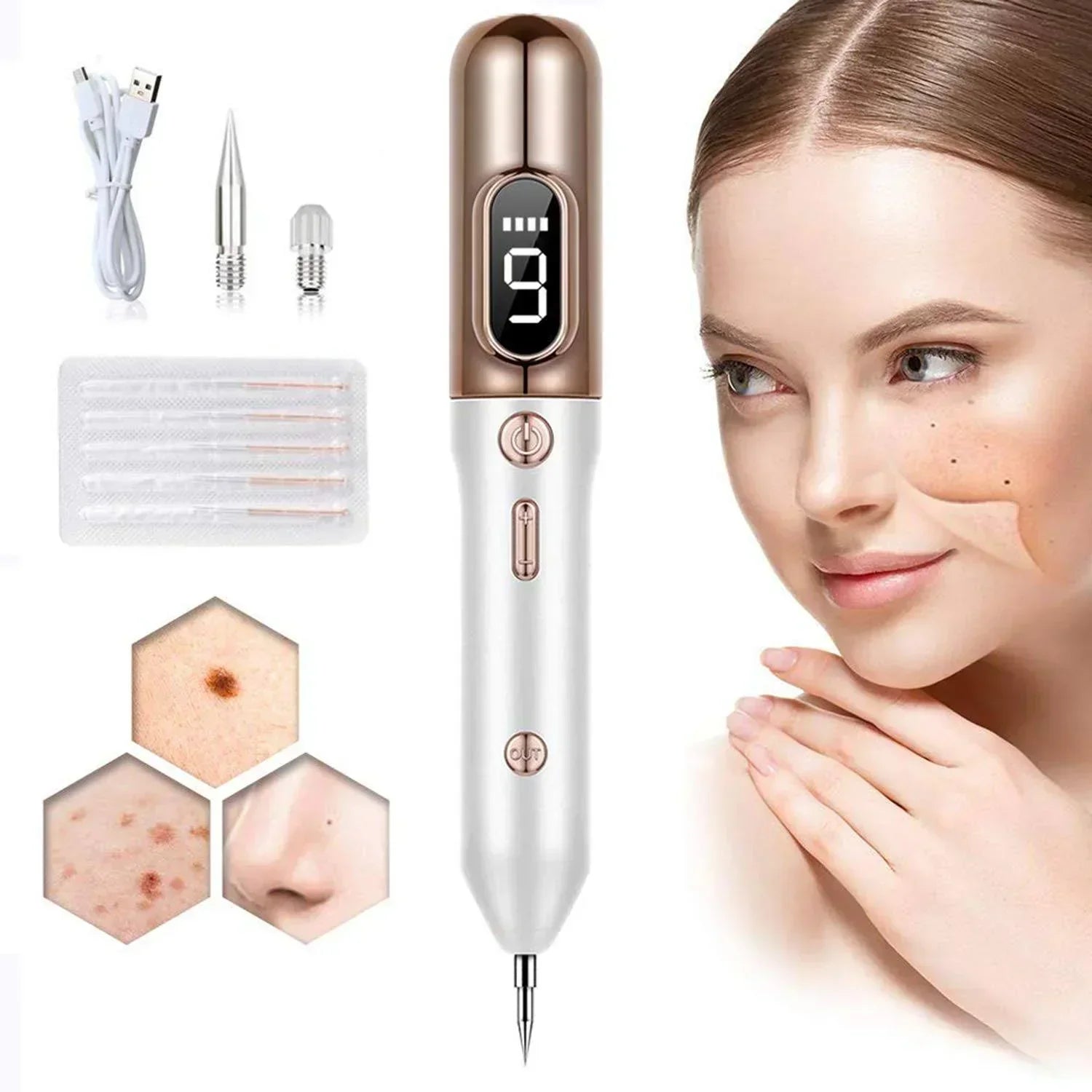 Stylo plasma professionnel pour enlever les taches cutanées et les grains de beauté