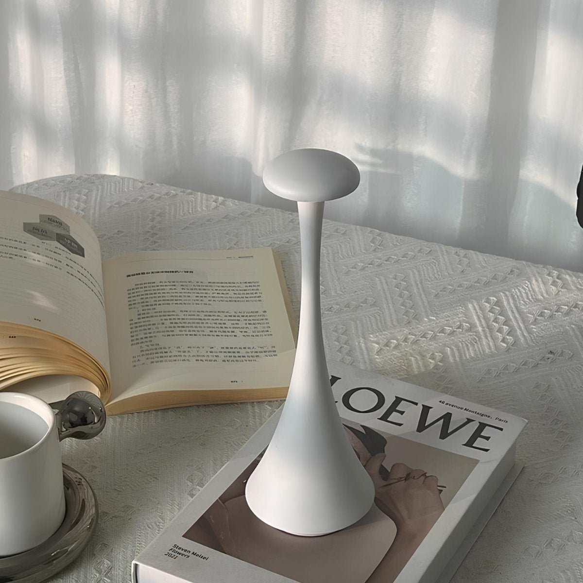 Lampe tactile sans fil RadianceGlow – Élégante, moderne et dimmable